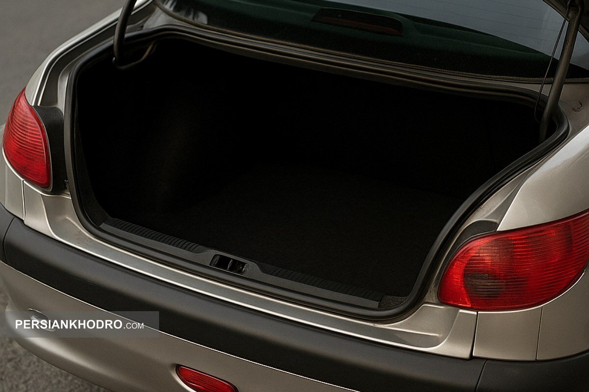 باز کردن قفل صندوق عقب ٢٠٦