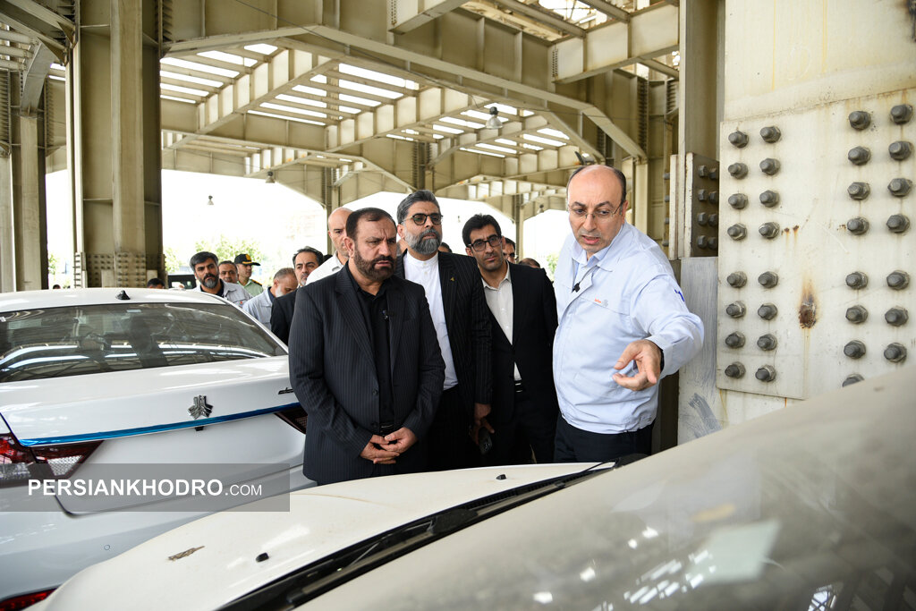 ۷ تصویر بازدید دادستان تهران از سایپا