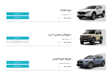 گمراهی خریداران در سامانه فروش خودروهای وارداتی!