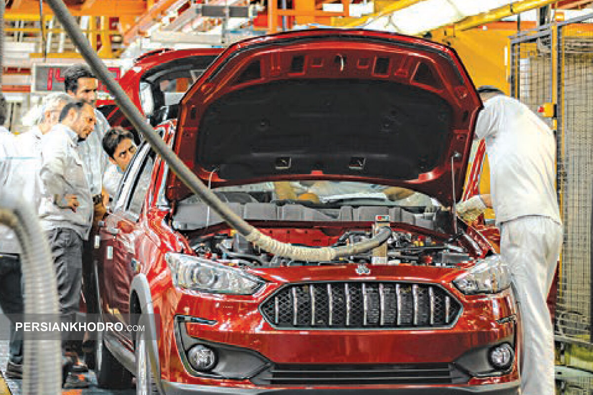 صدای آژیر قرمز افت تولید خودرو