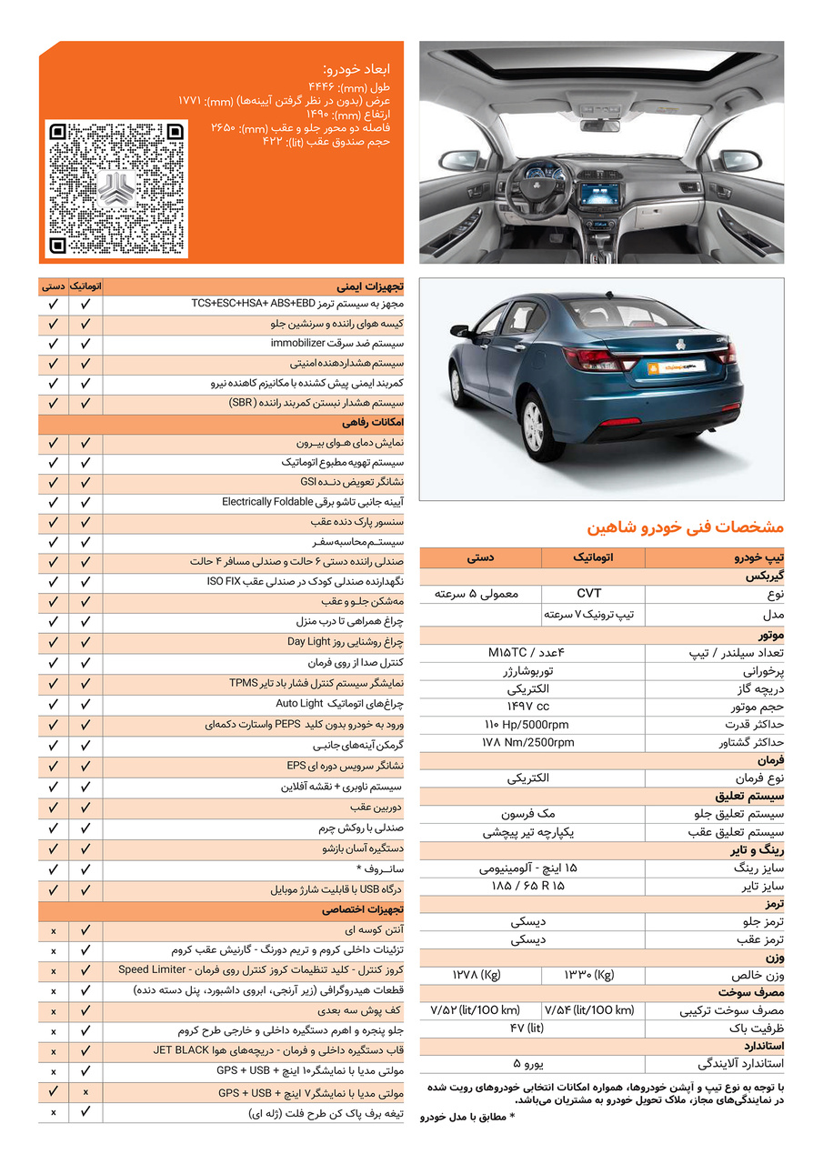 کاتالوگ شاهین-شهریور1404