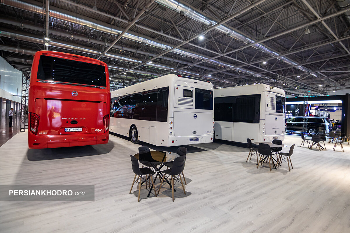 اتوبوس های سروش موتور