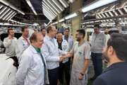 مدیرعامل سایپا در خطوط تولید -شهریور۱۴۰۴ (+تصاویر)