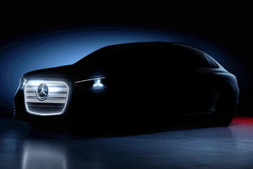 پیش‌نمایشی سدان کلاس C بنز با جلوپنجره نورانی!