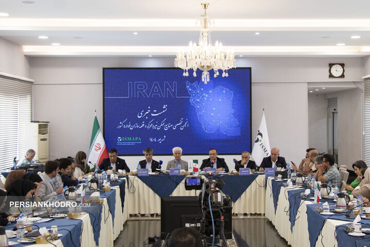 نشست خبری انجمن صنایع همگن قطعه سازی کشور از دریچه دوربین