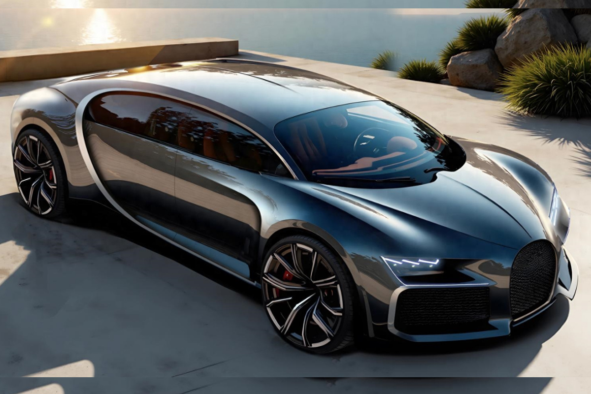 نمایش رندرهای کپی چینی بوگاتی شیرون