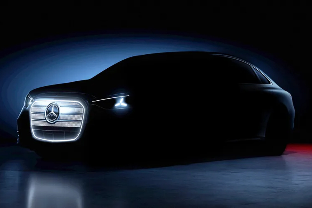 پیش‌نمایشی سدان کلاس C بنز با جلوپنجره نورانی!