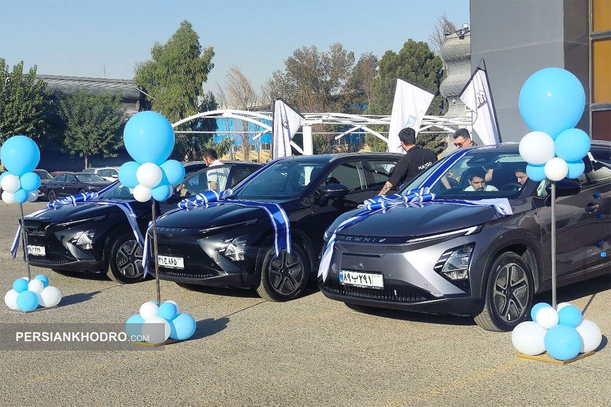 تحویل نخستین سری اف ایکس تمام‌برقی در ایران