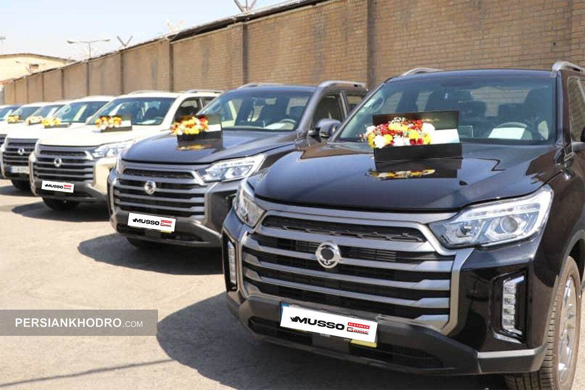 شروع تحویل پیکاپ موسو گرند خان به خریداران (+عکس)