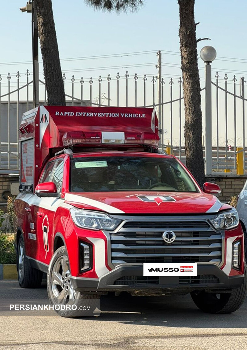 پیکاپ خان آتش نشانی