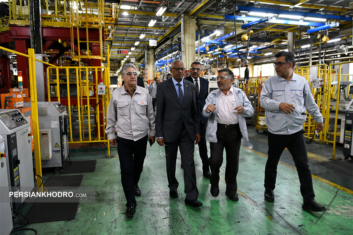 سفیر سودان به سایپا رفت (+عکس)