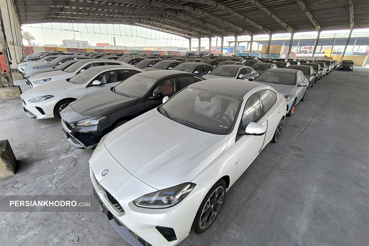 ترخیص خودروهای ب ام و -مهر1404