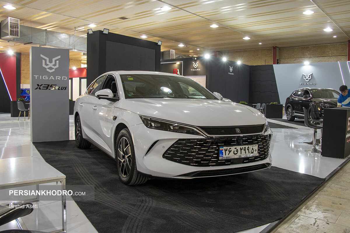 نخستین رونمایی بی‌وای‌دی چین L و سانگ پلاس در تبریز