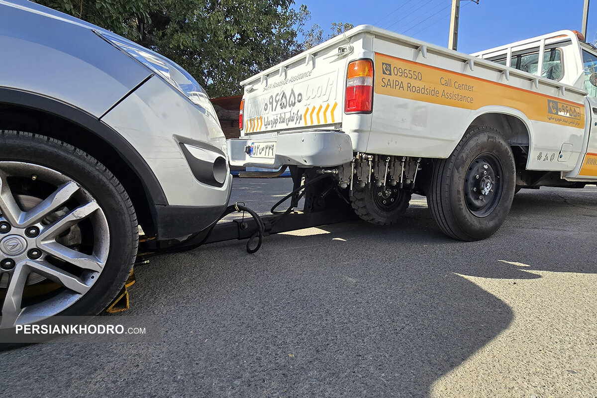 ناوگان امدادخودرو سایپا برای نخستین بار مجهز به چرخ‌گیر نسل جدید شد (+عکس)