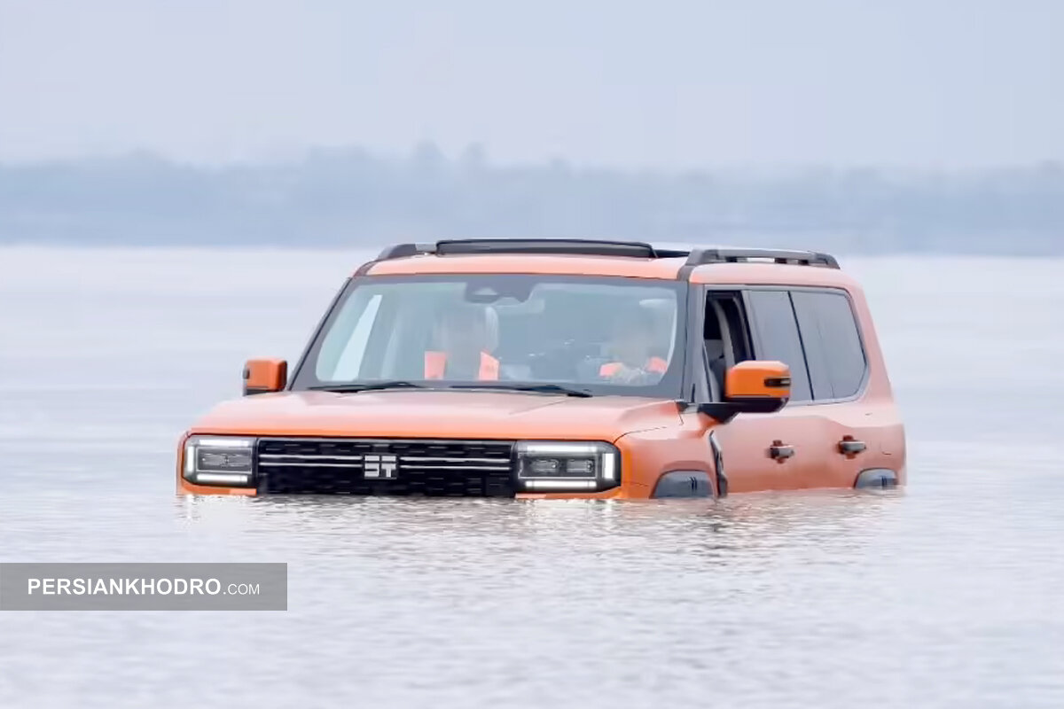 عبور تاریخی جتور G۷۰۰ از رودخانه یانگ‌تسه! (+فیلم)