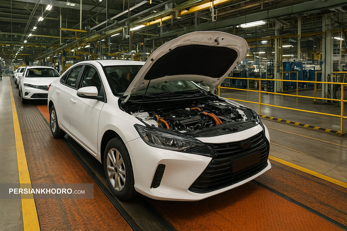 تولید خودروهای هیبریدی؛ گامی به‌سوی آینده‌ای پاک و پایدار