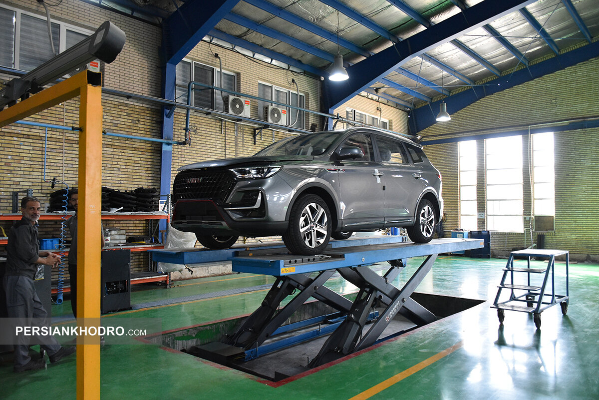 آغاز تولید اونترا U۷۵ Plus در ایران با همکاری ایلیا و سینوتراک چین / تصاویر خط تولید