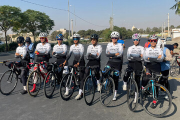 رکوردشکنی و قهرمانی بانوان کرمان موتور در لیگ برتر دوچرخه‌سواری کشور