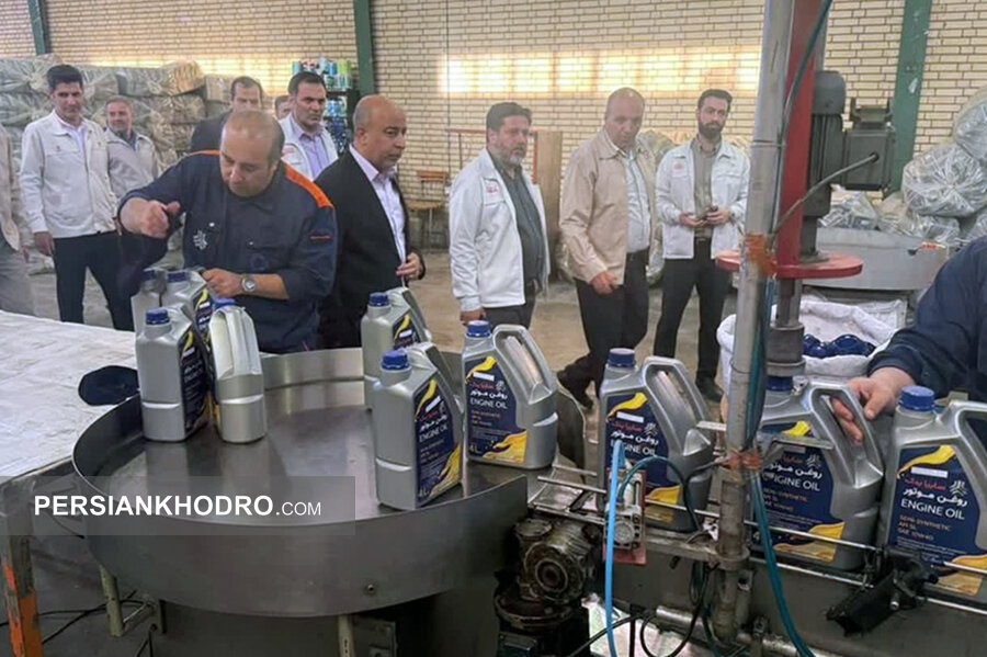 رحیم علیشاهی در بازدید از سنان شیمی-آبان 1404