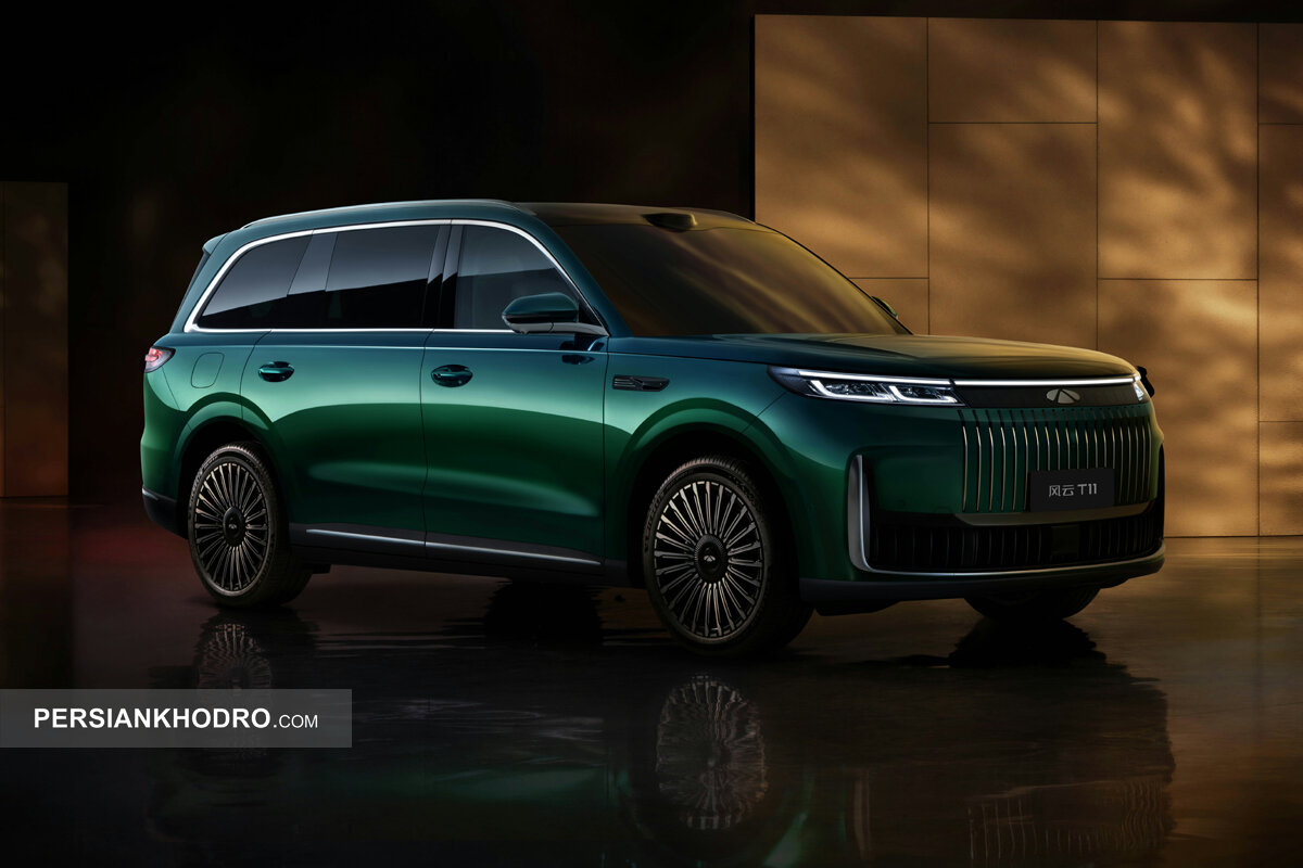 چری فالوین T11 EREV معرفی شد؛ شاسی‌بلندی که خودش رانندگی می‌کند!