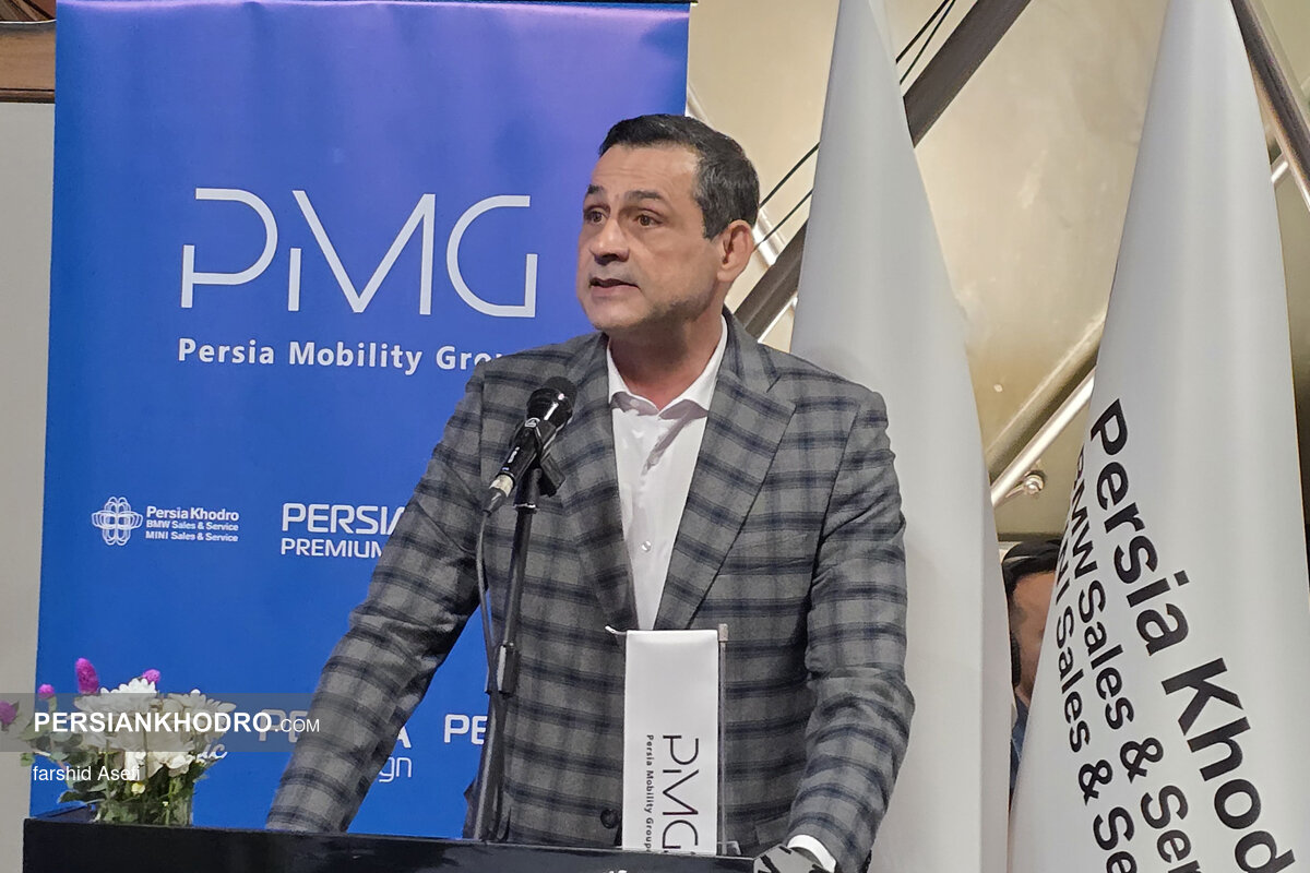 پرهام عظیمی عضو هیات مدیره پرشیا خودرو