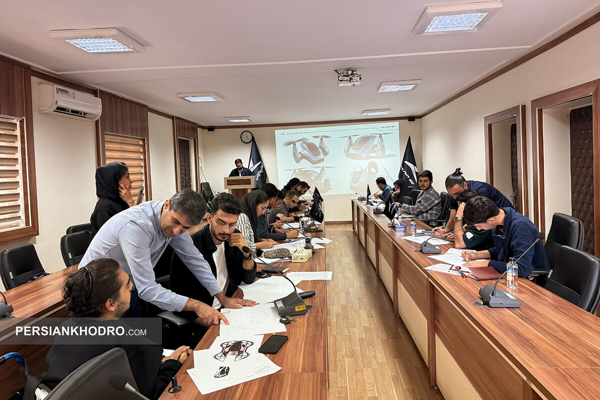مرحله منتورینگ و آموزش برگزیدگان مرحله اول مسابقه طراحی مفهومی وسایل نقلیه عمودپرواز-آبان 1404
