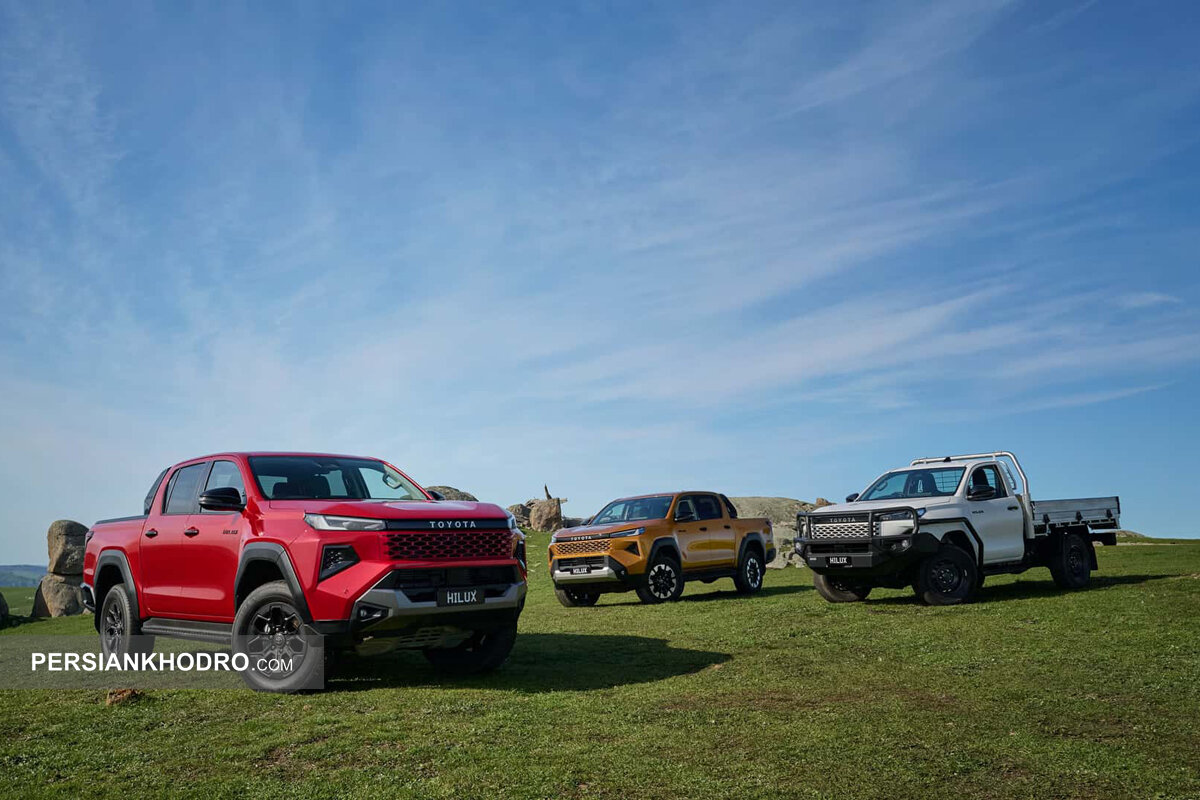 نسل نهم تویوتا هایلوکس رسماً معرفی شد! (+فیلم و عکس)