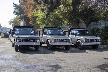 گزارش تصویری: تحویل ۱۰۰۰ نیسان زامیاد کمپرسی به شهرداری‌ها و دهیاری‌های کشور