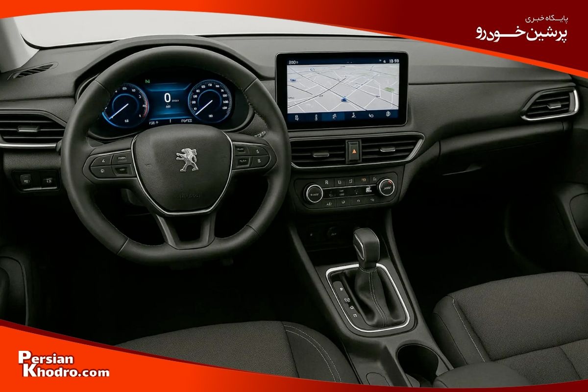 داخل پژو ۲۰۷ فیس لیفت