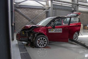 کاهش ۲۵ درصدی هزینه تست تصادف خودرو با افتتاح AQS