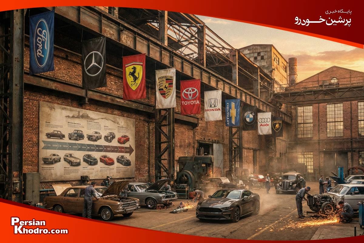 داستان معتبرترین برندهای خودروسازی دنیا