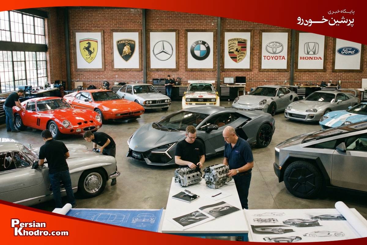 معروفترین شرکت های خودروسازی جهان