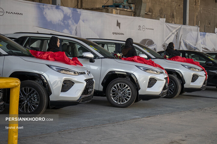 تحویل تویوتا به جانبازان