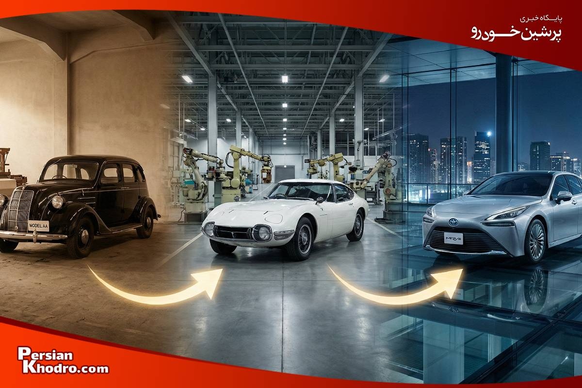 تاریخچه تویوتا از نساجی تا لندکروز | راز کیفیت ژاپنی