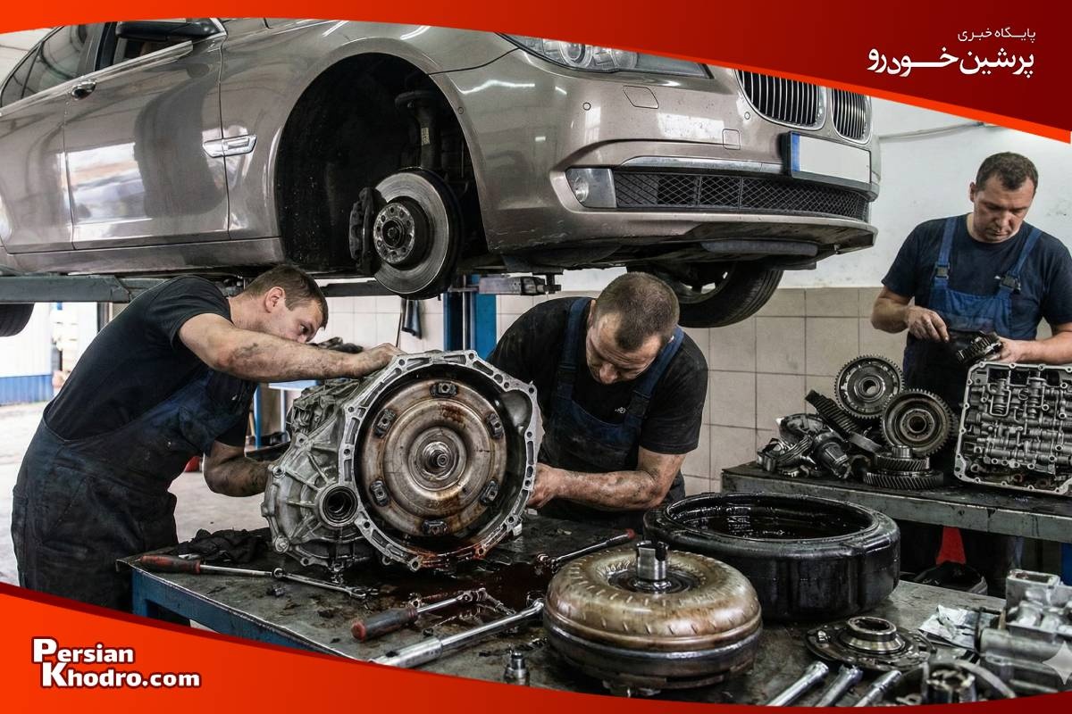 نشانه‌های خرابی گیربکس اتوماتیک