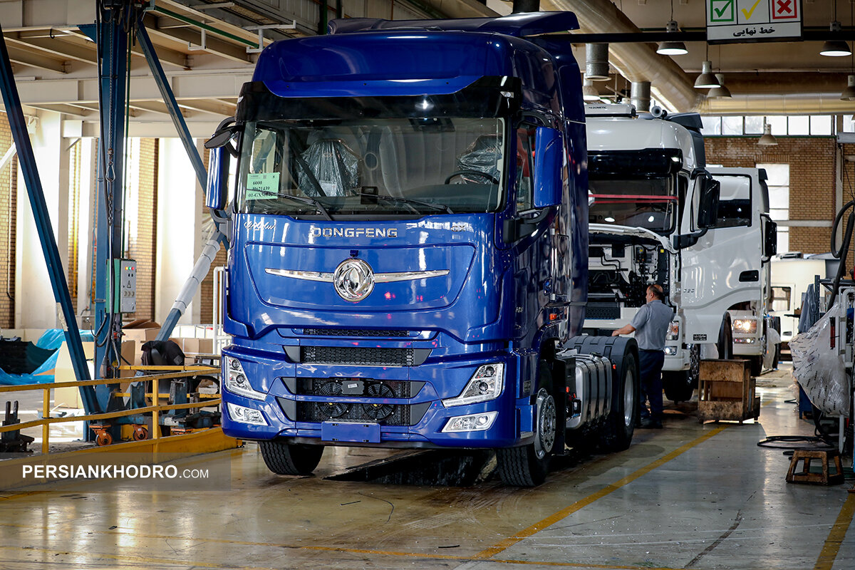 خط تولید کامیون GX560