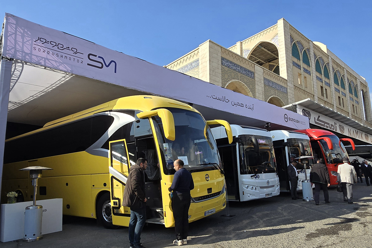 اتوبوس های سروش موتور