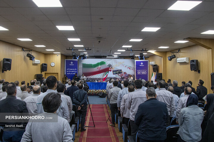 نشست خبری افتتاح خط تولید کشنده GX560 سایپا دیزل