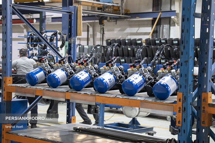 خط تولید کشنده GX560 سایپا دیزل