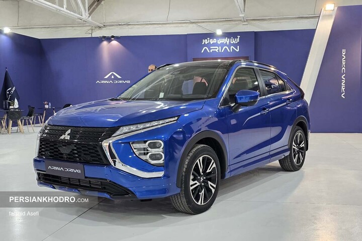 نیتسوبیشی اکلیپس کراس در مایشگاه خودرو مازندران _ دی ماه 1404