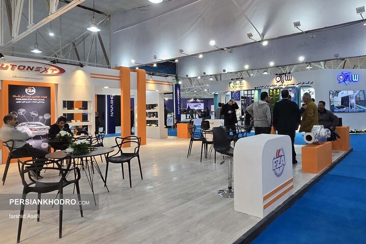 غرفه قطعه سازان در نمایشگاه خودرو مازندران _ دی ماه 1404