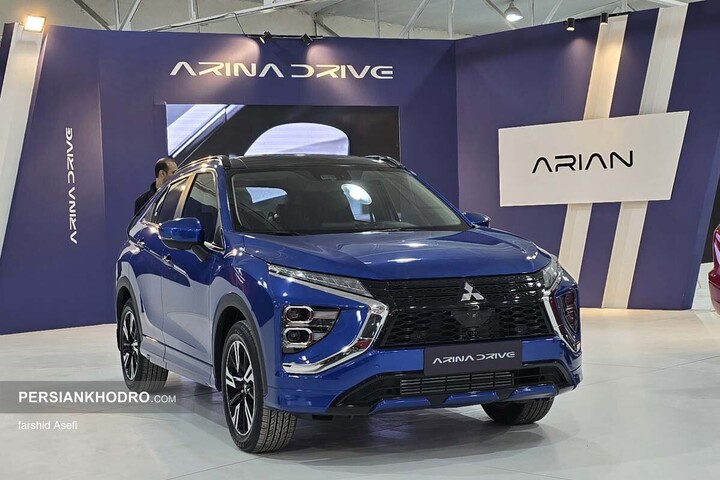 میتسوبیشی اکلیپس کراس در نمایشگاه خودرو مازندران _ دی ماه 1404