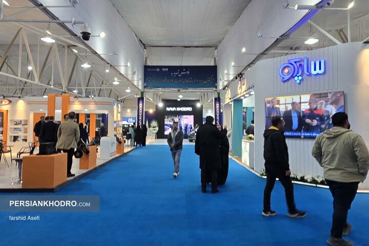 غرفه قطعه سازان در نمایشگاه خودرو مازندران _ دی ماه 1404