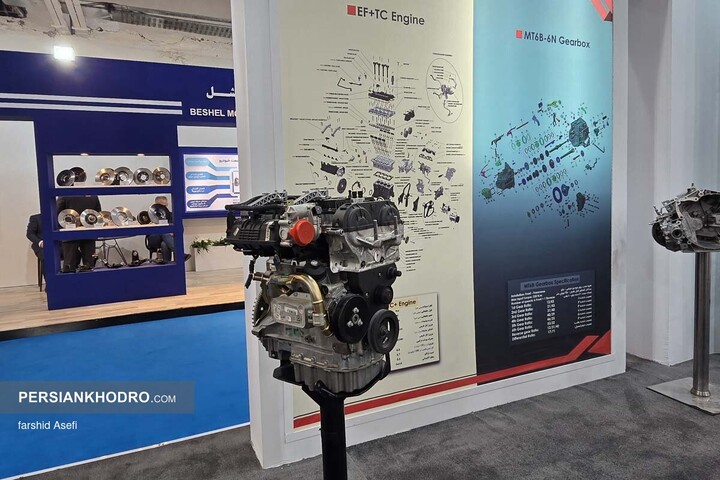 غرفه ساپکو در نمایشگاه خودرو مازندران _ دی ماه 1404