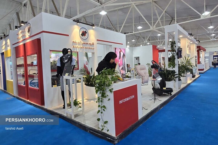 غرفه قطعه سازان در نمایشگاه خودرو مازندران _ دی ماه 1404