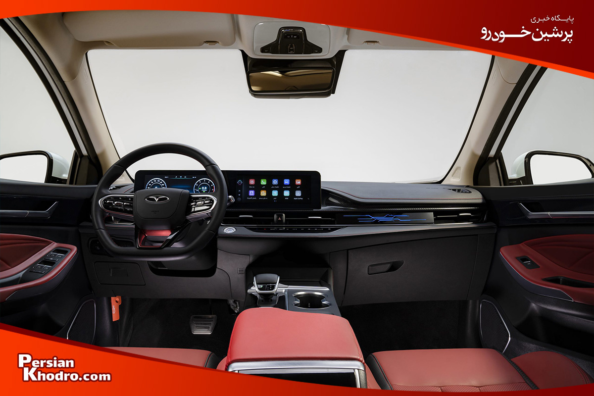 مقایسه طراحی داخلی لاماری اکو با زد6 GT