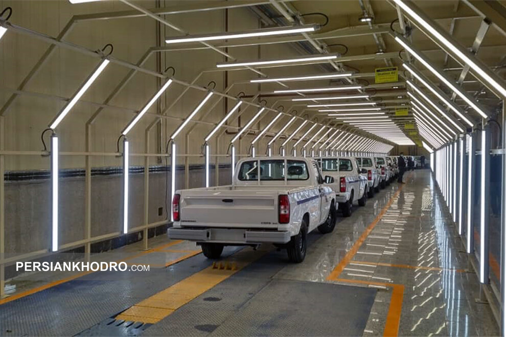 خط تولید وانت کارا