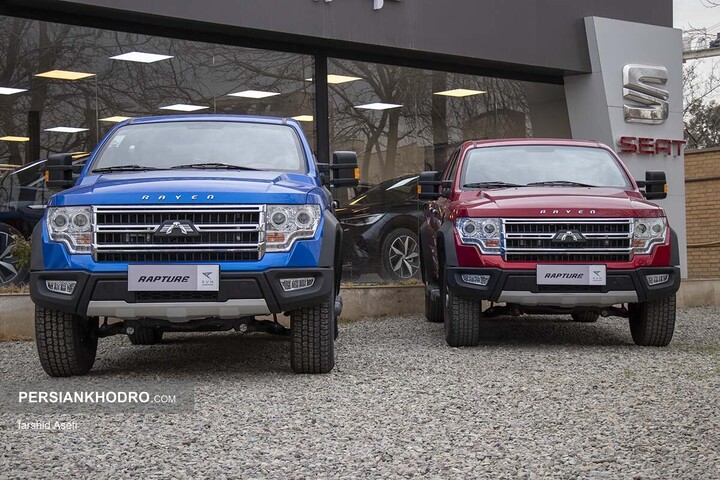 پیکاپ رپچر خودروسازان راین