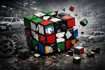 روبیک پیچیده خودروسازی ایران؛ چه کسی خانه‌های این مکعب را به‌هم ریخت؟