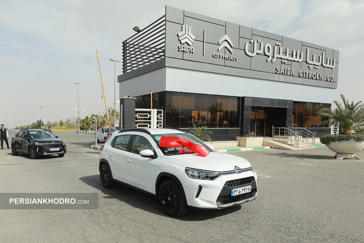 سیتروئن C۳-XR بالاخره به خیابان رسید! تحویل رسمی از کاشان کلید خورد (+عکس)